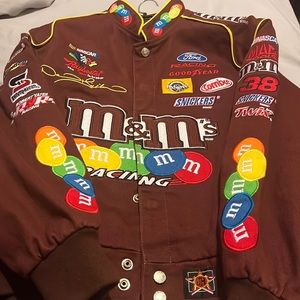 Brown NASCAR Race Jacket !